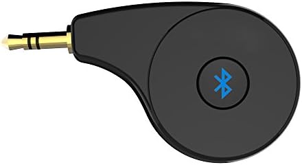 Bluetooth Receiver Protable Bluetooth 4.2 Receiver 3.5mm Wireless Audio Adapter Hands-Free AUX Car Kits for Home Car Audio Music Streaming Sound System