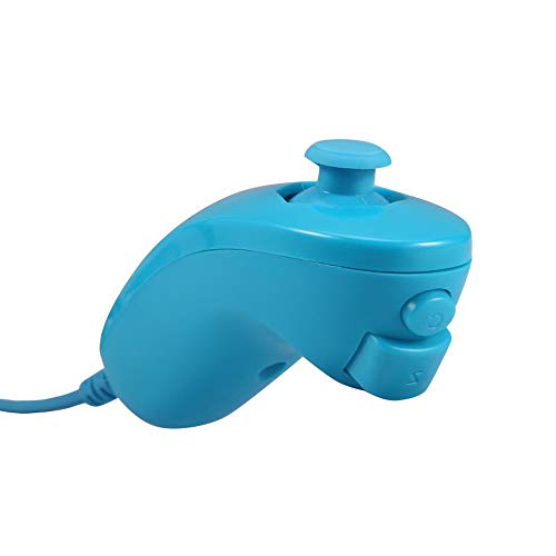 image for Poulep 2 Packs Gesture Controller and Nunchuck Joystick with Silicone 