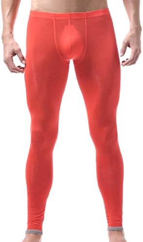 Unastar Men Breathable Underwear Meryl Buttery Soft Footless Legging