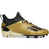 adidas Adizero Young King Men's Football Cleats EF8597, Black/Gold, 17 M US
