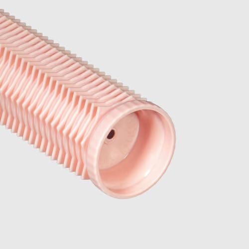CALISTA Tools Ion Hot Rollers Long Set, Hot Rollers for Long Hair with Fusion Technology, Hair Rollers for Voluminous Curls & Waves, Fast Heating Curlers with Claw Clips,12 Piece Set, Pink Sands