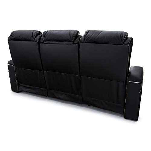Seatcraft Vienna Home Theater Seating Top Grain Leather Power