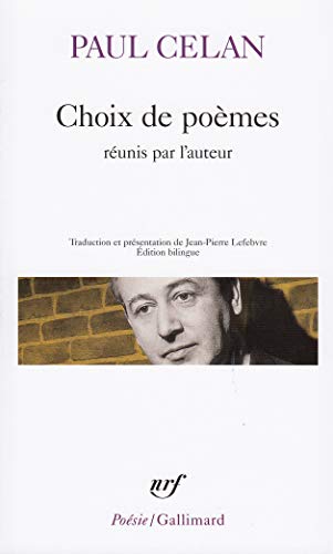 Choix de Poemes Celan (Poesie/Gallimard) (French and German Edition) by Paul Celan