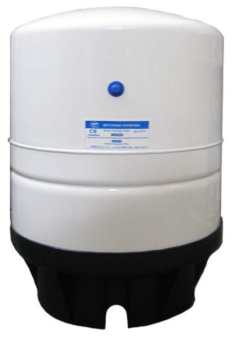 PAE (RO-1070) 14.0 Gallon Metal Storage Tank 1/4" NPT; White