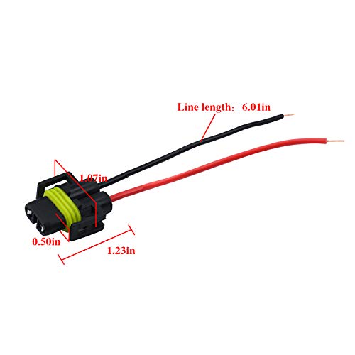 2 iBrightstar+Adapter+Harness+Sockets+Headlights