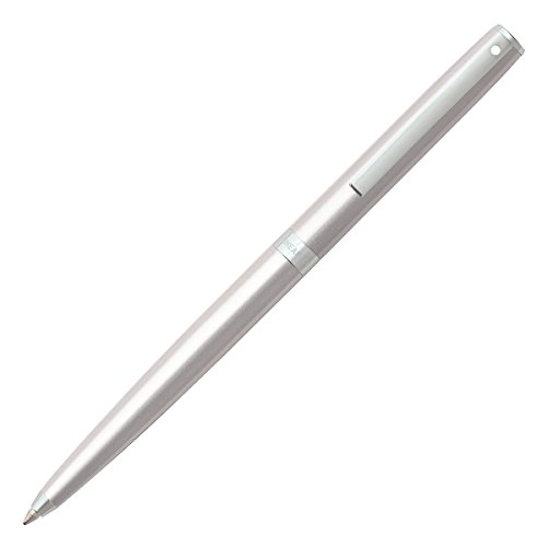 Sheaffer sagaris, metallic silver, chrome trim, ballpoi…