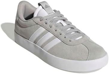 Mujer Vl Court 3.0 Shoes, Grey Two / Cloud White / Silver Metallic, 44 EU