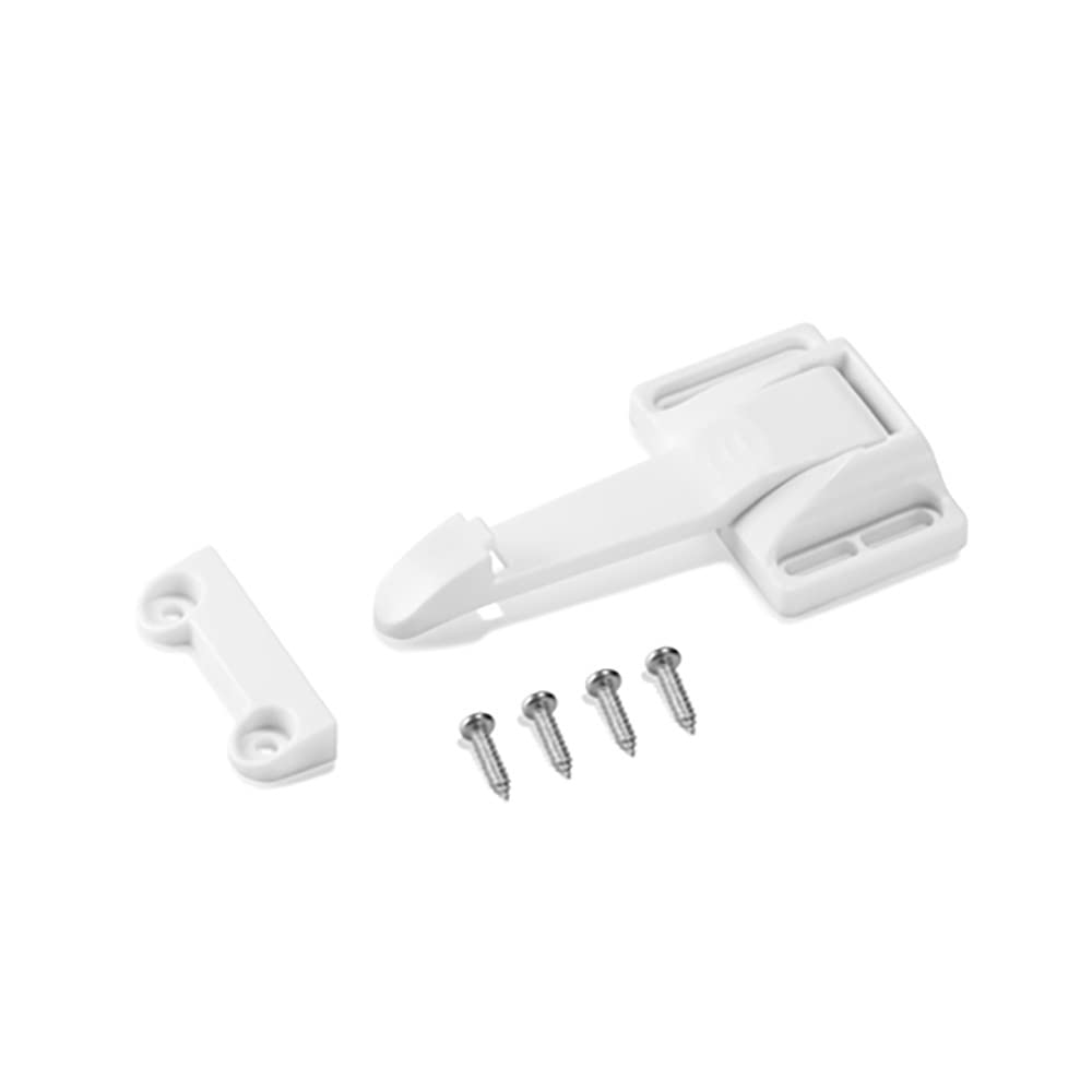 INOFIX 66515 Internal Security Lock, White, 48 x 45 x 85 mm, Pack of 2