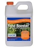 Sanco Industries Crystal Blue Pond Booster - Royal Blue Pond Dye & Bacteria Combo - 1 Gallon
