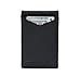 SERMAN BRANDS - RFID Blocking Leather Money Clip Slim Wallet Minimalist Front Pocket Wallets For Men Full Grain Leather