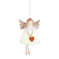 YunZyun Christmas Angel Ornament Tree Hanging Decoration Pendant Gift New Creative Merry DIY Xmas Decor for Wedding Party Holiday Year Family