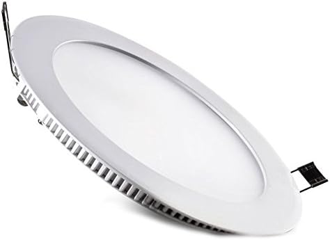 π LED Surface Recessed Ceiling Panel Down Lights Fixture Kit Mount Lamp Energy Saving Ultra Thin and Bright (Day white, 16W Round)