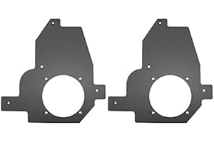 MJM CAR SPEAKER ADAPTERS Front Door Speaker Adapter Spacer Rings Fits 1990-1996 Nissan 300ZX - SAK005_55-1 Pair