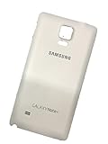 New OEM Samsung Galaxy Note 4 N910F N910A N910T N910V Back Door Battery Cover with NFC (WHITE)