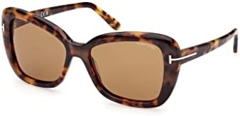 Amazon.com: Sunglasses Tom Ford FT 1008 Maeve 01B Shiny  display picture 1