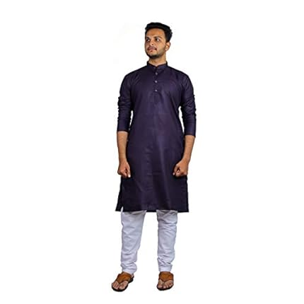 Rihana fashion Indian Men’s Kurta Pajama Set Cotton 100% Daily Festive Wear