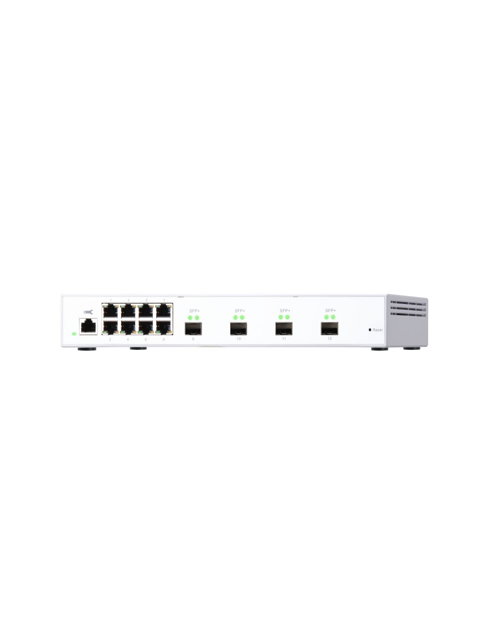 QNAP QSW-M408S 10GbE Managed Switch, with 4-Port 10G SFP+ and 8-Port Gigabit