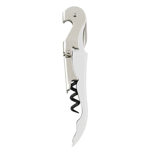 True 2228 Truetap Double-Hinged Corkscrew, 4.75" Height, 1" Width, 0.5" Length, White (Pack of 12) - Thumbnail 5