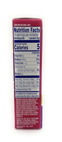 PROPEL ENERGY BOOST ELECTROLYTE DRINK PACKETS – RASPBERRY GREEN TEA – 1 BOX – 10 PACKETS
