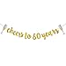 60th Birthday Decorations Gifts for Women,60 Birthday Set – Gold Banner,Rhinestone Queen Tiara with Fabulous at 60