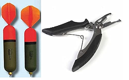 Set: 2 x Behr predatory fish float with sail, (1 x 15 g, 1 x 20 g) + Petri Heil sticker.