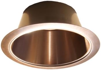 6" Copper Open Reflector Trim for Par30/R30 Line Voltage Recessed Light-Fit Halo/Juno