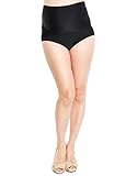 Oceanlily Over The Belly Maternity BIKINI BOTTOM Black