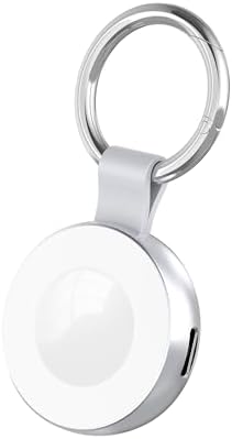 USB C Ladegerät mit Schlüsselanhänger für Apple Watch (Silber)