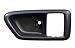 PT Auto Warehouse TO-2562G-2RH - Inside Interior Inner Door Handle Trim/Bezel, Gray - Passenger Side