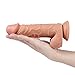 8 Inch Realistic Lifelike Silicone Massager with Romote Control Version BVC890thumb 1