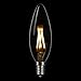 LIGHTSTORY LED Candle Bulb B10, E12 Candle Base 2700K Non-Dimmable LED Chandelier Bulb (3W=40W)