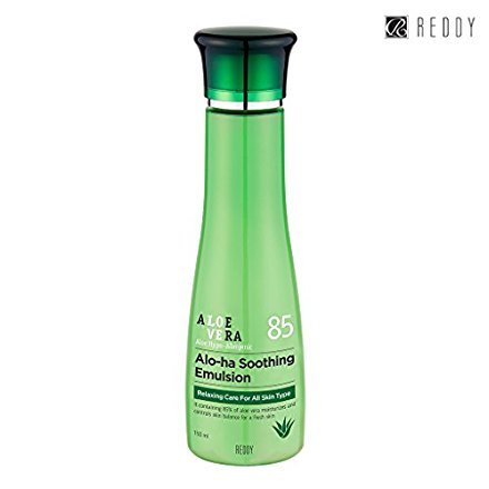 [REDDY] Aloe Vera Hypoallergenic Alo-ha Soothing Emulsion 150ml, 85% Aloe Vera, Skin Soothing & Moisturizing