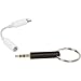 Sidelinx Keychain for iPhone Lightning to 3.5mm Headphone Jack Adapter - Dongle Accessory - Compatible with iPhone 7, 8, X, XR, XS, XS Max and Android Adapters (2 Pack)