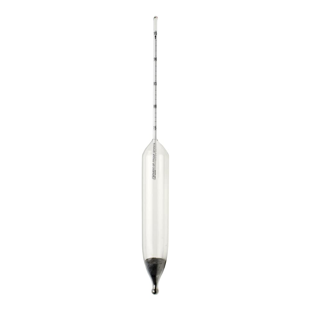 H-B DURAC 165/185 Percent Alcohol Proof – Ethyl Alcohol Hydrometer (B61807-4900)