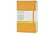 Moleskine Classic Notebook, Pocket, Squared, Orange Yellow, Hard Cover (3.5 x 5.5)