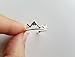 Discontinued Mountain Range Ring for Women, Ideal gift for Outdoor Lovers and Hikers, Adjustable Mountain Rings for Women (Silver tone)