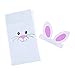 Fun Express Easter Bunny Paper Treat Bag for Easter (12 Pieces) Party Supplies, Favor Bags