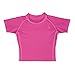 i play. by green sprouts Baby Short Sleeve Rashguard Shirt, Hot Pink, 12mo