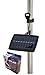 Valley Forge Flag Micro Solar Light, Black, LED Flagpole Light