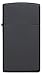 Zippo Slim Black Mattethumb 2