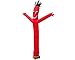Air Tube Dancing House Sign Walker Fly Dancer Waving Puppet Man Inflatable Air Wind Flying 10Feet (Red)