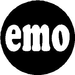 Emo Pinback Button 1.25" Pin / Badge