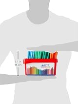 GIOTTO Turbocolor Felt Tip Fibre Pens Fine Tip 144 Colours School Pack view 7