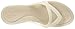 Crocs Women's Isabella Wedge Flip W Flop, Oyster/Cobblestone, 9 M US
