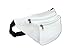 Fanny Pack, Solid Color Design, Bright White Waist Bag, For Women Men Kids (White)