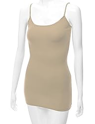 RT1002 Adjustable Spaghetti Strap Basic Long Cami