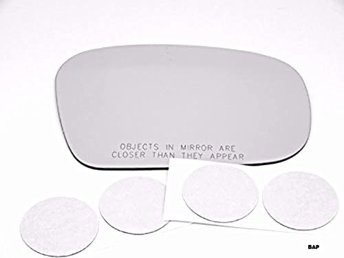 Fits 98-02 Sub Forester, 96-98 Nis Pathfinder, Right Passenger Convex Power Mirror Glass Lens w/Adhesive USA