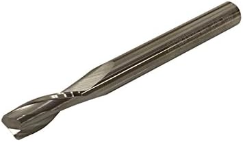 G Zero Industrial - Shatter-Resistant CNC Router Bull Nose End Mill, 1/4" diameter, 2 flute, 5/8" LOC, .030" Radius, 2-1/2" OAL