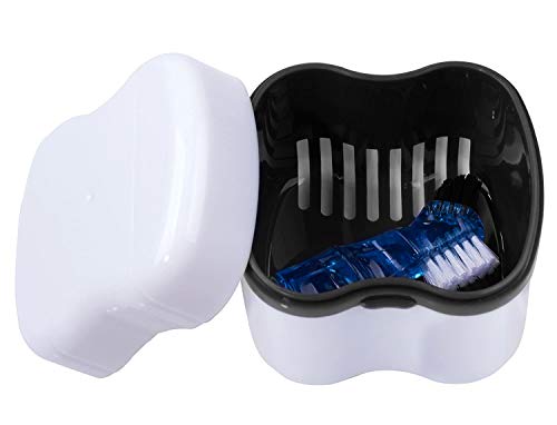 4 Denture+Retainer+Dentures+Container+Basket