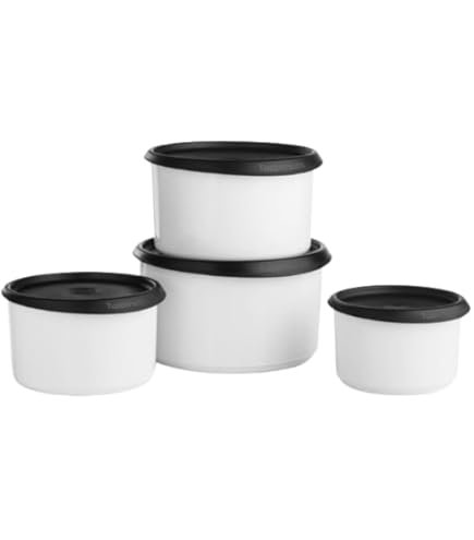 Amazon.com - TUPPERWARE ONE TOUCH REMINDER 4-PC. CANISTER